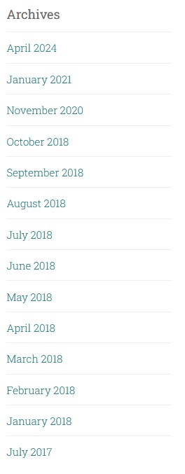 Screenshot of Write-N-Refactor blog sidebar
