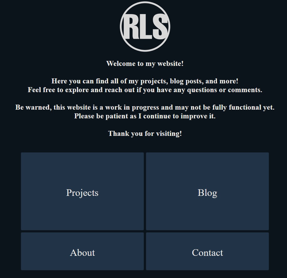 RLSoft.dev website homepage image