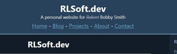 The Header After Cleanup