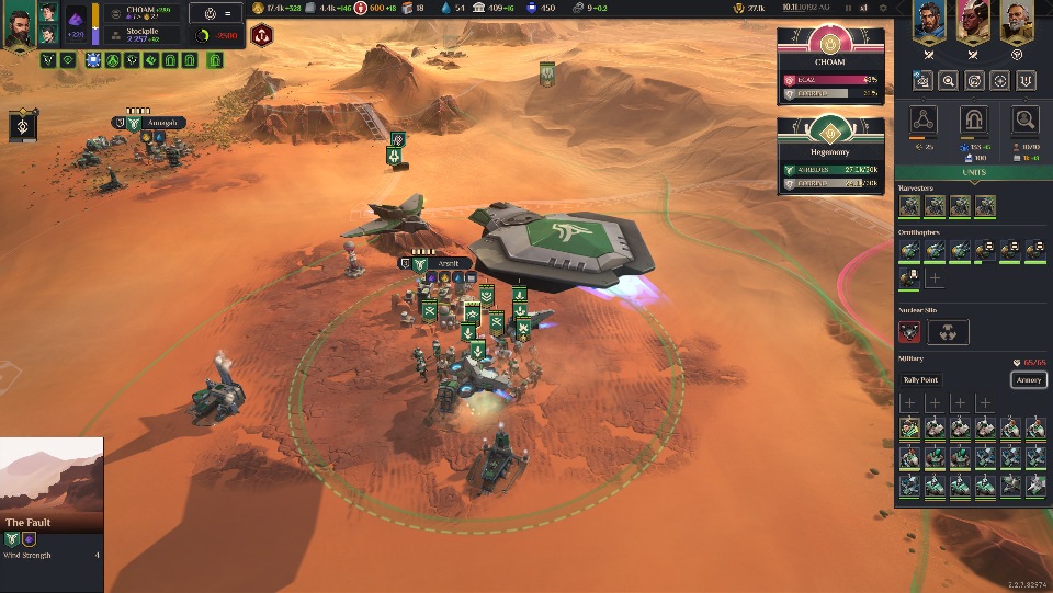 Dune: Spice Wars screenshot taken March 12, 2026